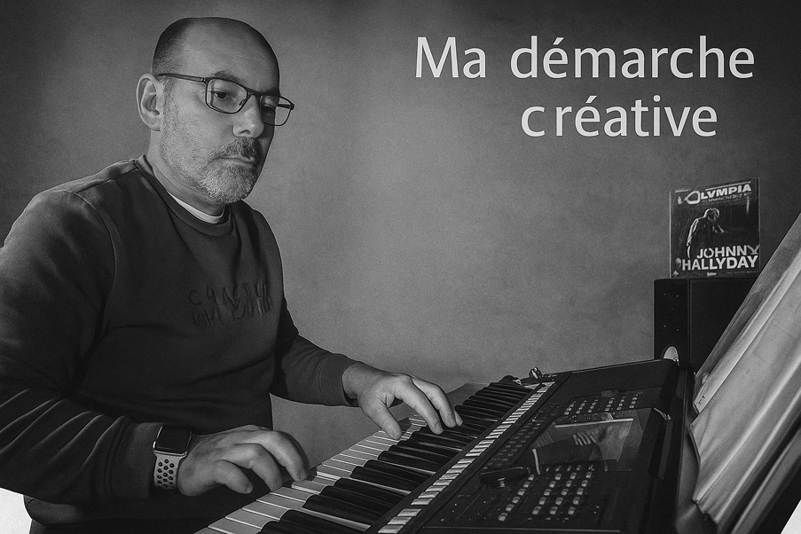 Regis Brioude joue du clavier